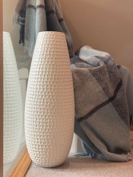Block Check Duck Egg Blue Throw