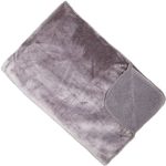 Cosy Slate Grey Reversible Throw