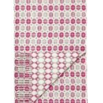 Milan Pink Lambswool Throw