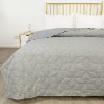 Lombardi King Grey Quilt