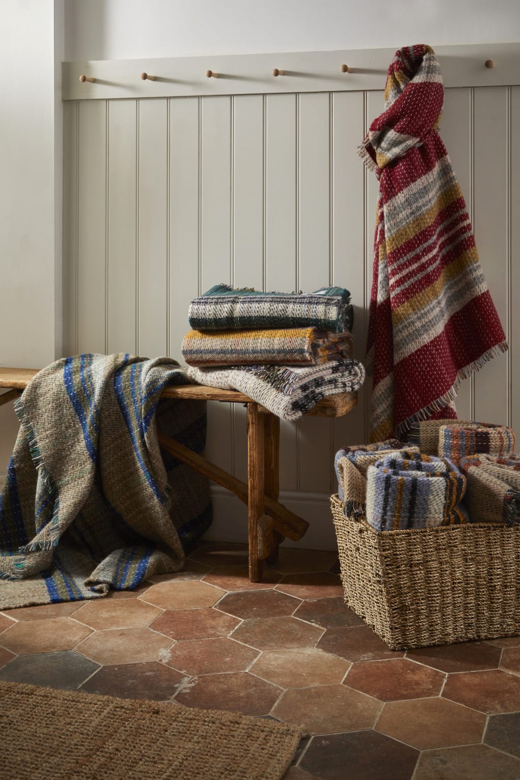 Recycled Wool Blankets/Throws -Eco friendly