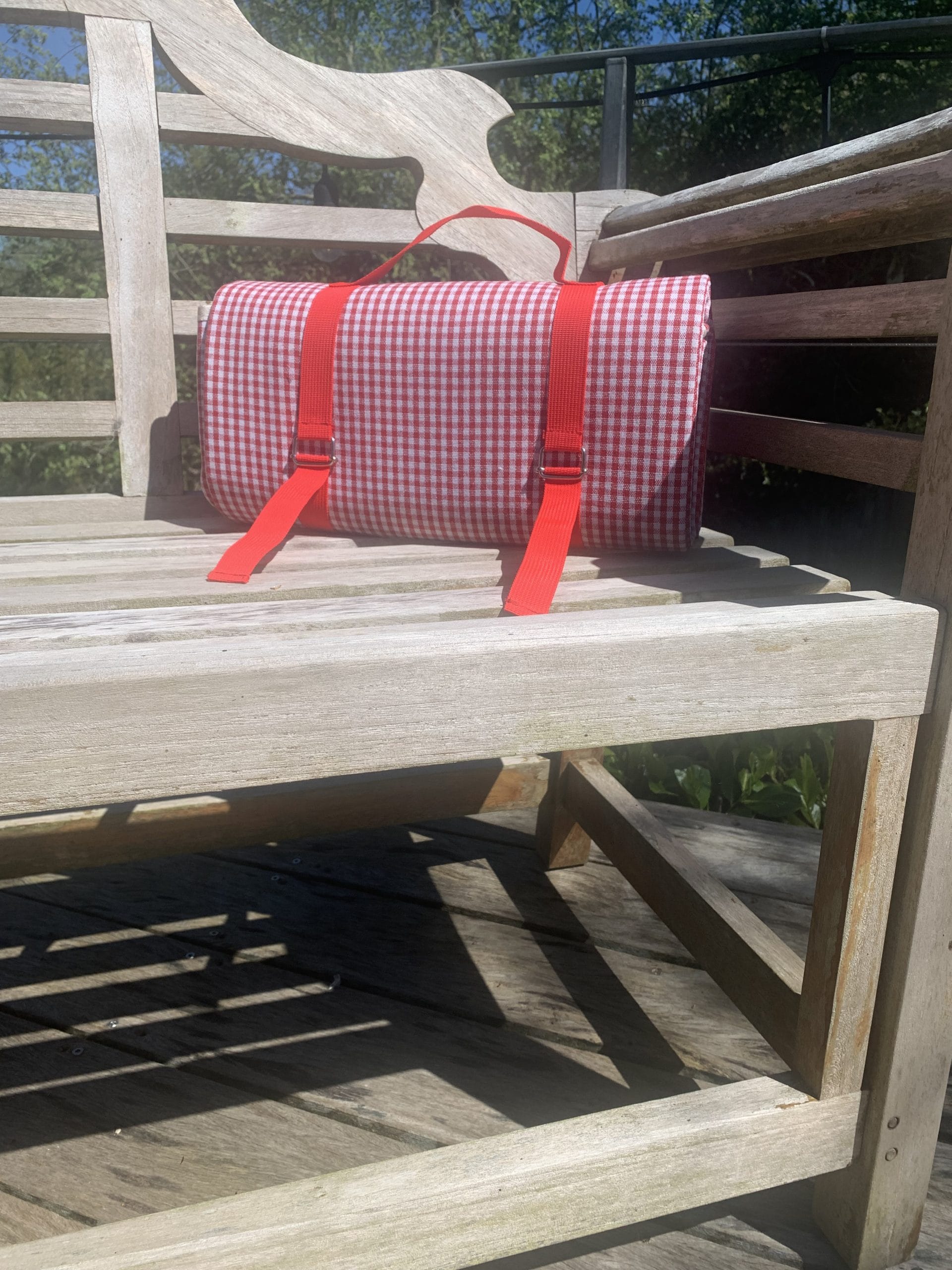 Picnic Blanket - Red Gingham