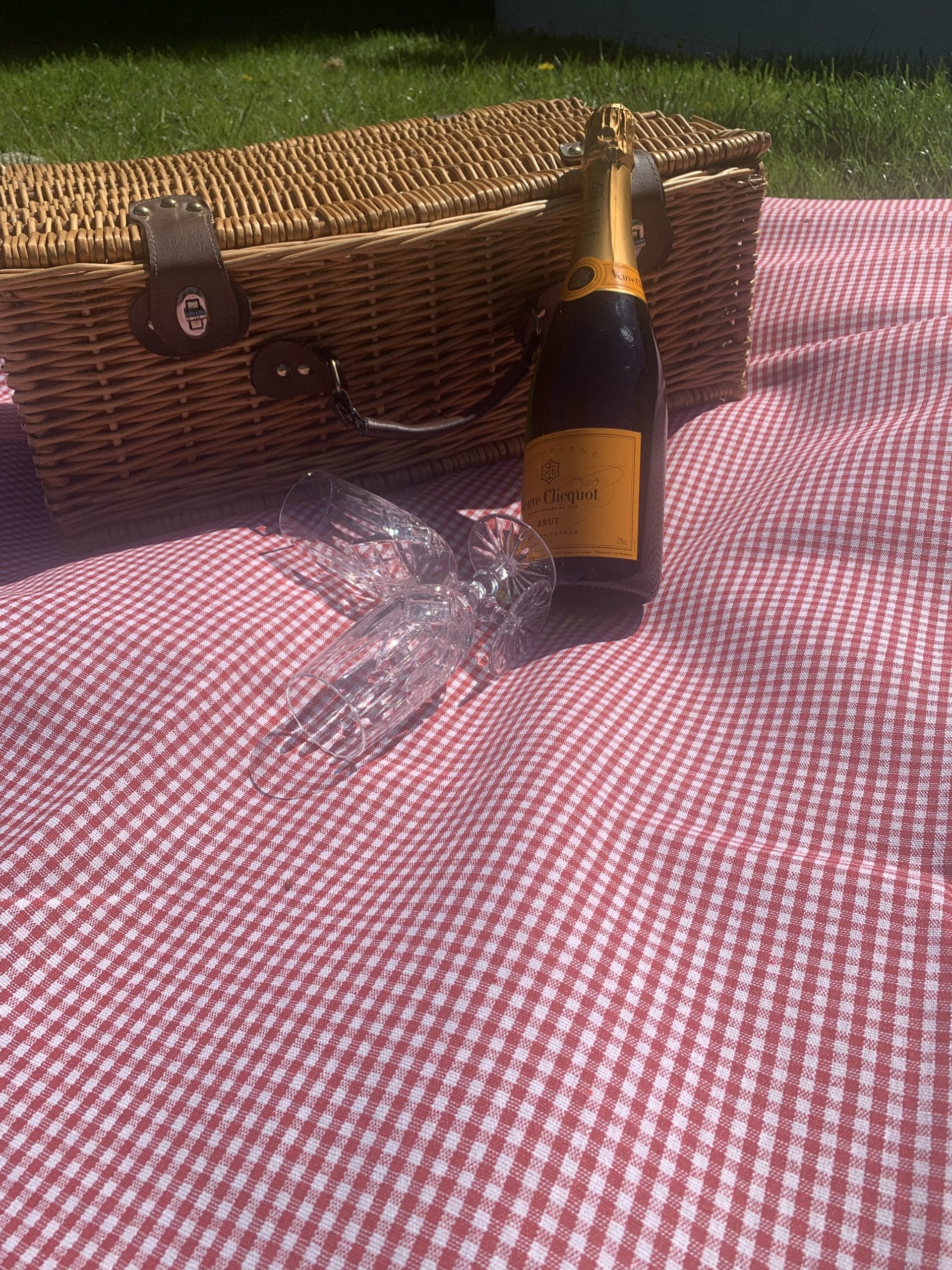 Picnic Blanket - Red Gingham