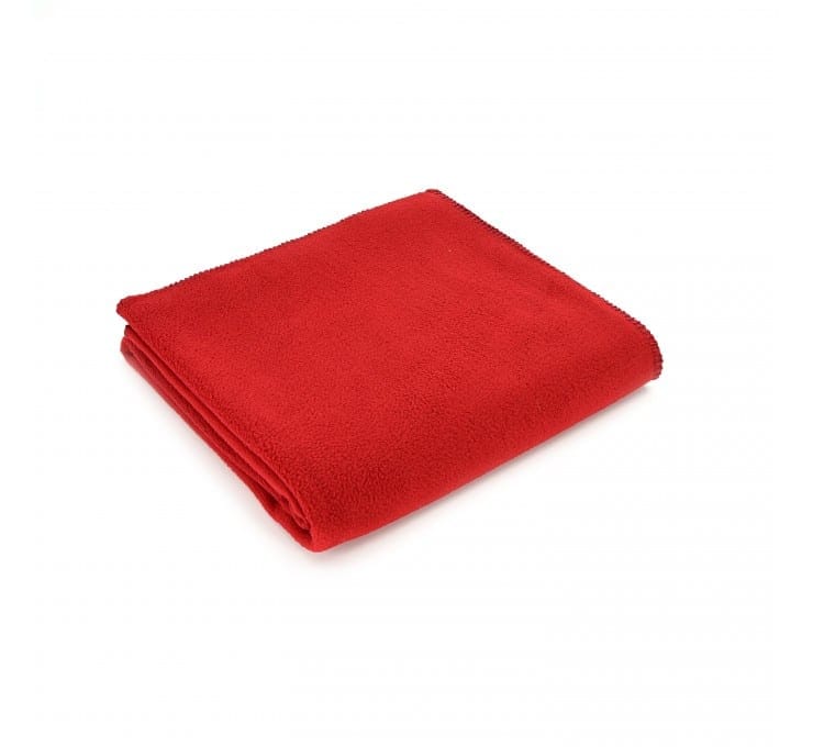 Red Fleece Throw