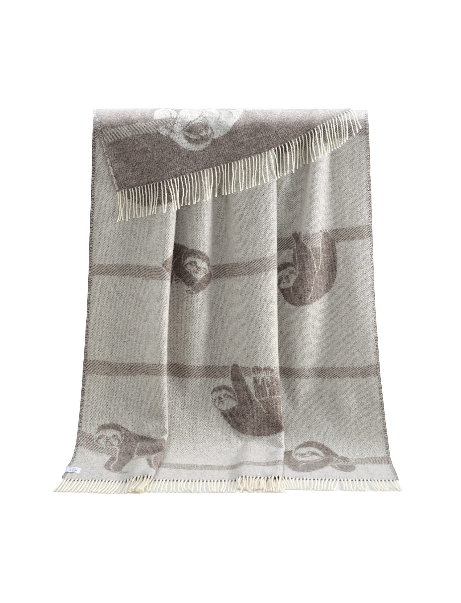 Sloth Wool Throw
