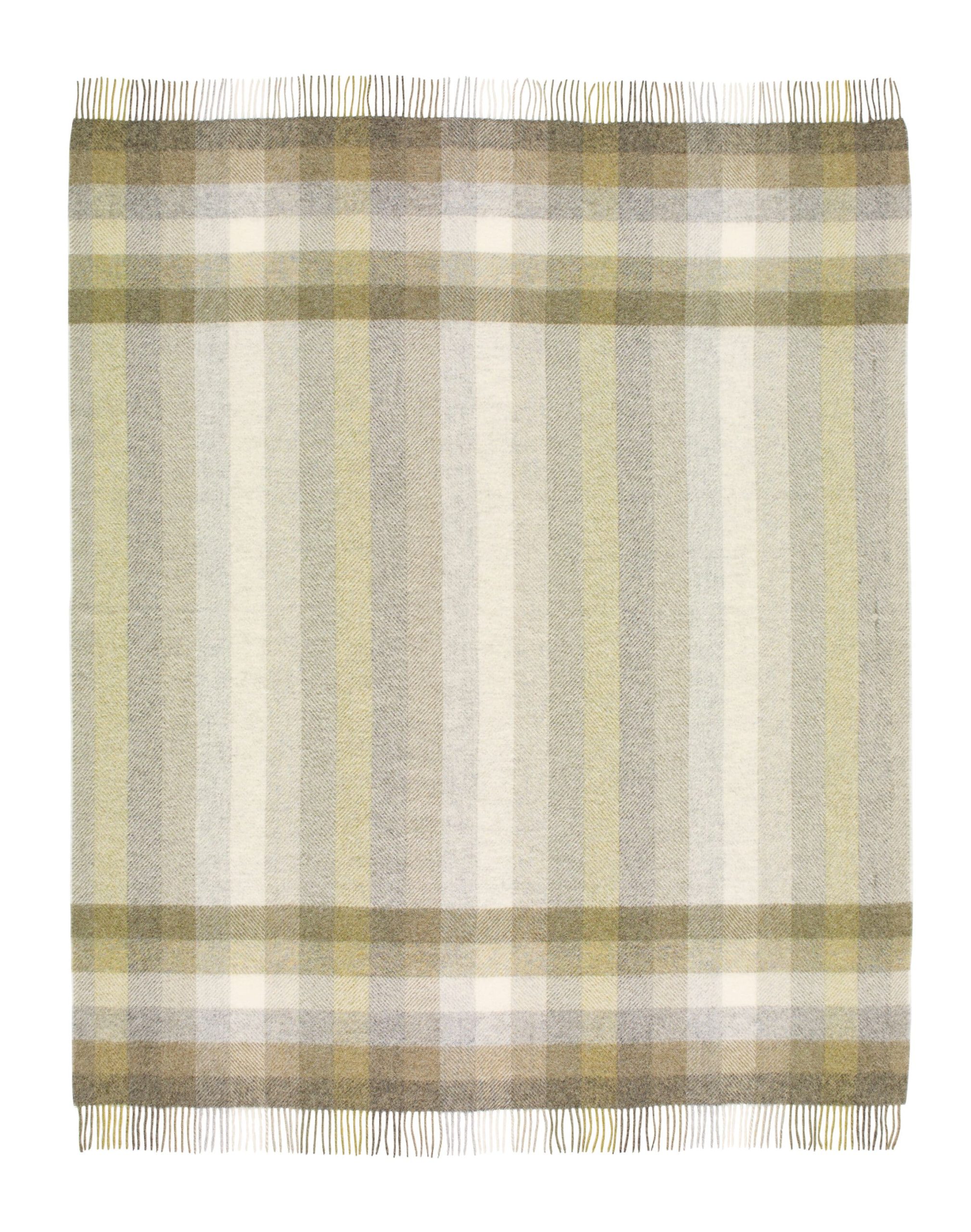 Woodale Olive Throw By Bronte