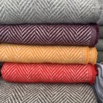 Large Recycled Chevron Wool Throws