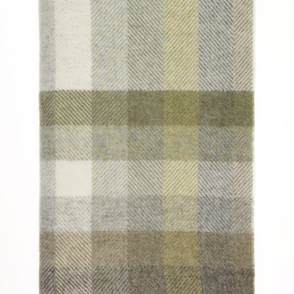 Woodale Olive Throw By Bronte