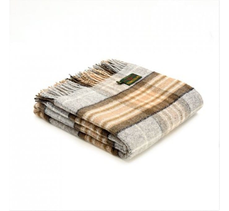 Pure New Wool Mckellar Tartan Throw