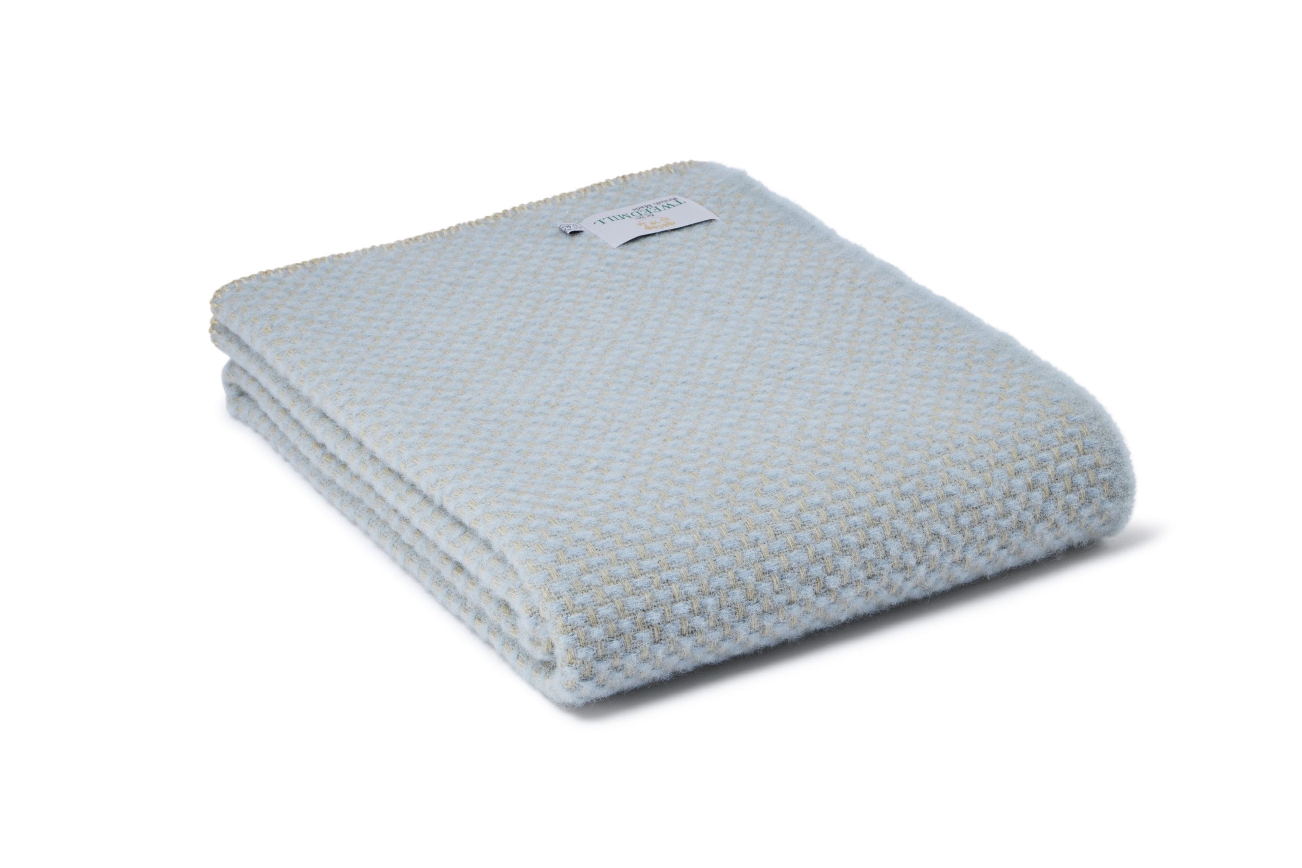 Wool duck egg blanket- Large size