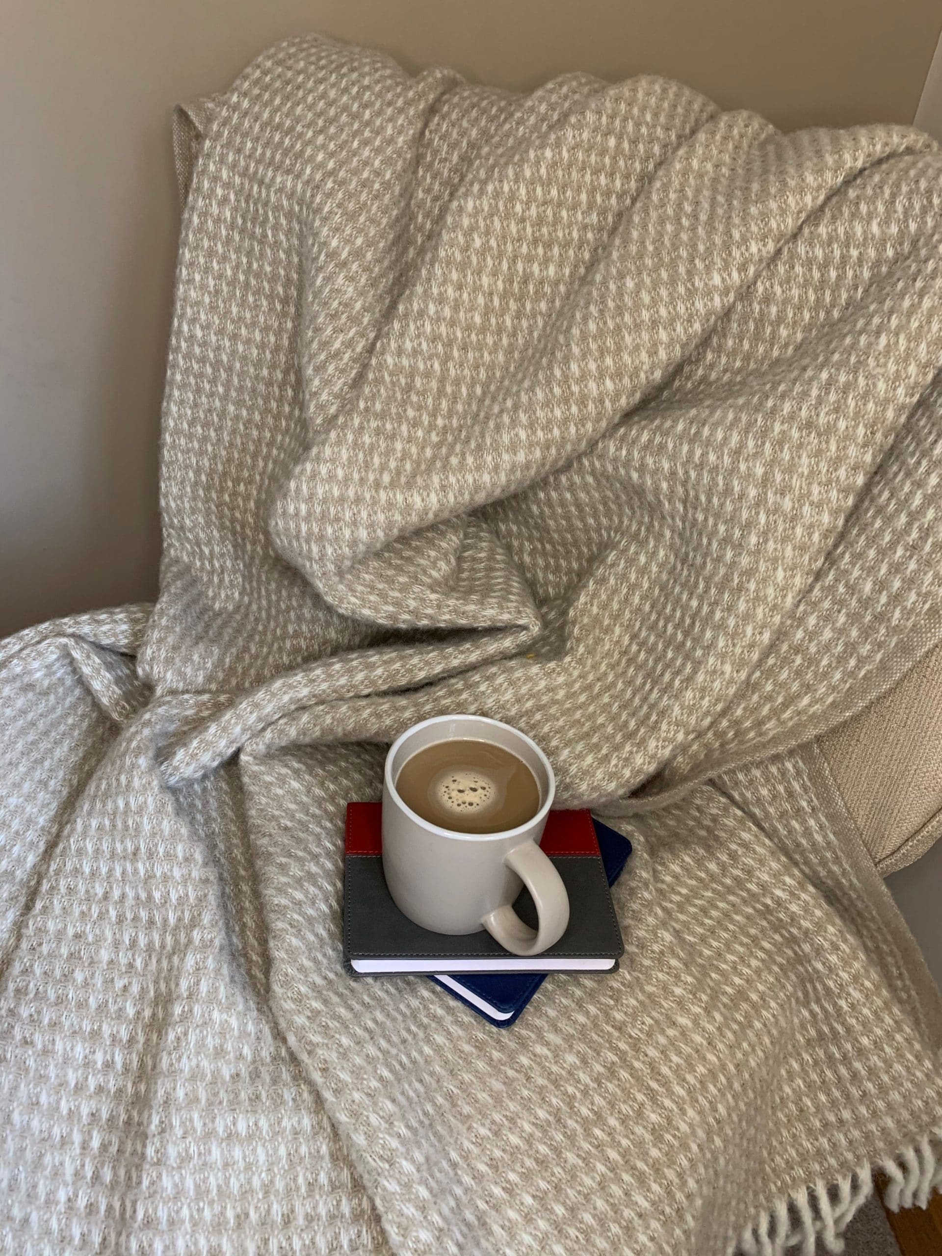Extra Large Oatmeal Waffle Throw