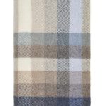 Woodale Blue Throw By Bronte