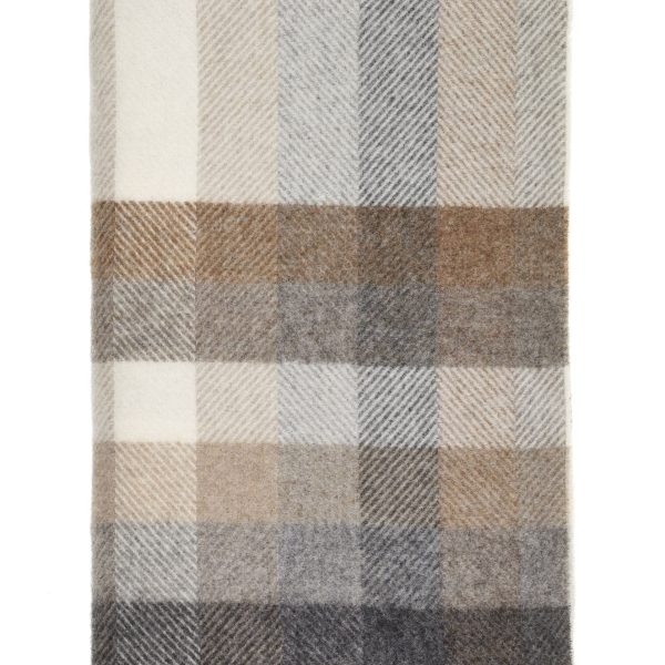 Woodale Natural Throw By Bronte