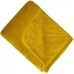 Cosy Mustard Reversible Throw