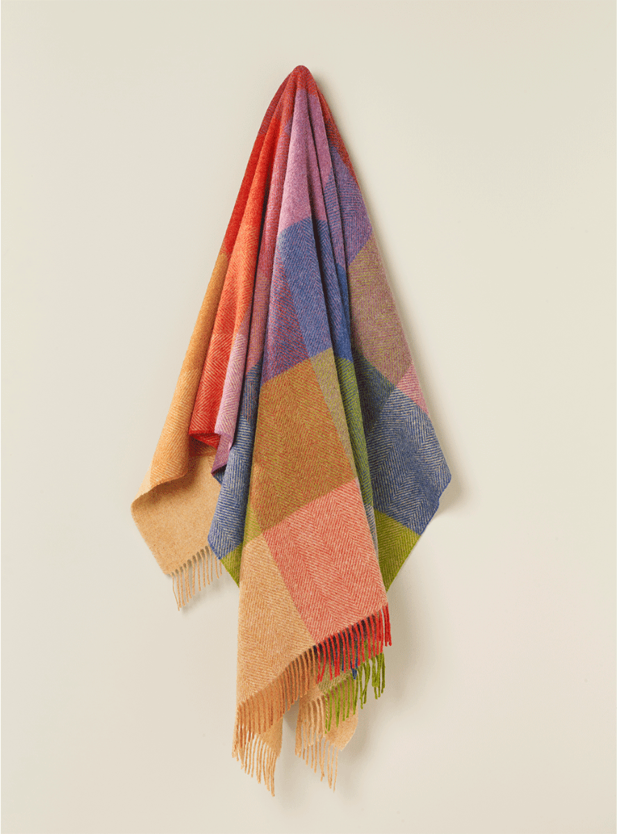 Harland Sunset Pure Wool Throw