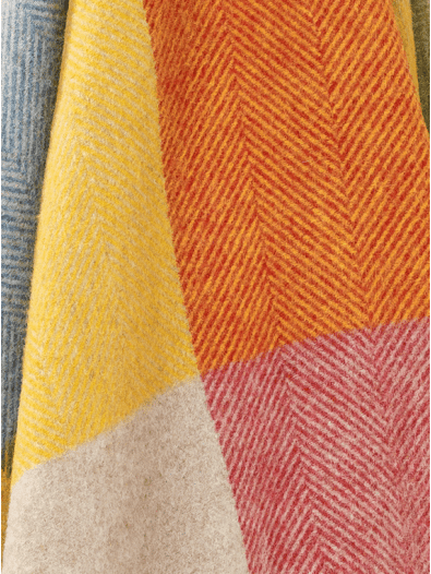 Harland Multi Pure Wool Throw