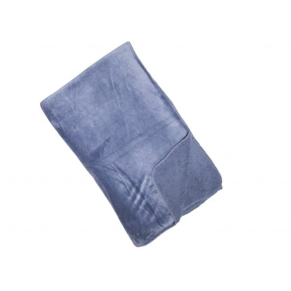 Cosy Blue Reversible Throw